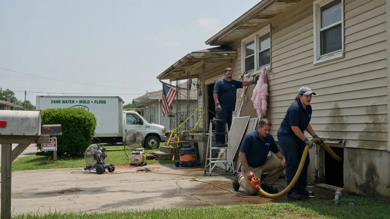 Water Damage Repair in Roosevelt, OK near me